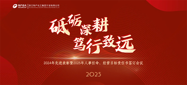 砥礪深耕 篤行致遠——2024年先進表彰暨2025年人事任命、經(jīng)營目標責任書簽訂會議